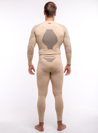 Водолазка X-BIONIC INVENT 4.0 SMU SHIRT LG SL Men (; S; desert/anthracite)